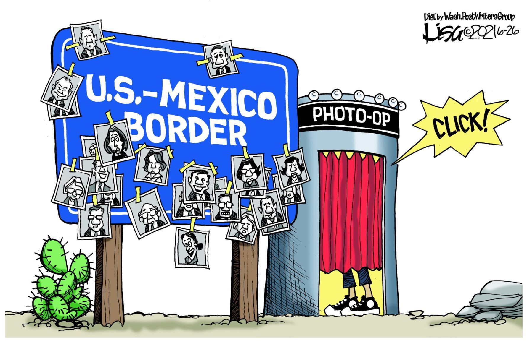 Lisa Benson cartoon